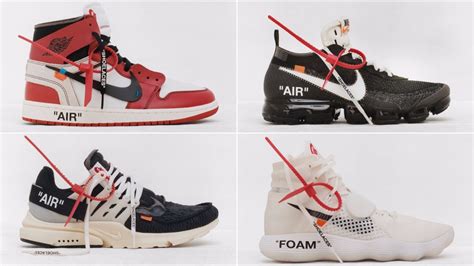 off white sneakers Virgil Abloh